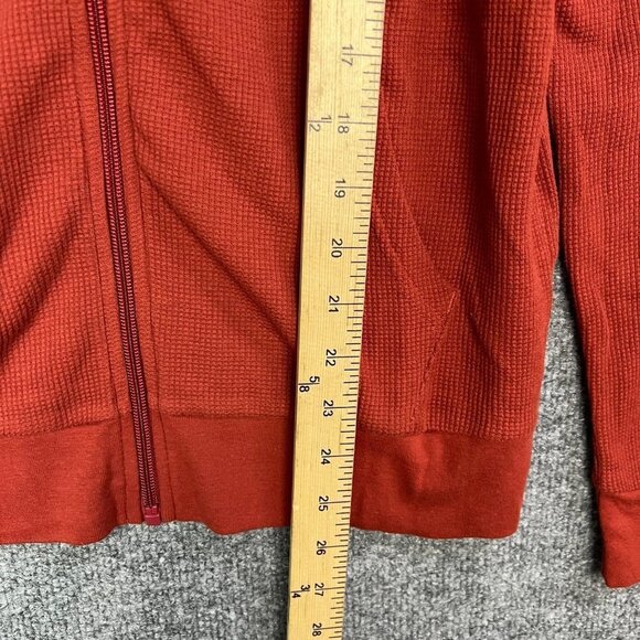 NEW Old Navy Hoodie Women's S orange Full Zip Sweatshirt Drawstring Pockets - Picture 5 of 6